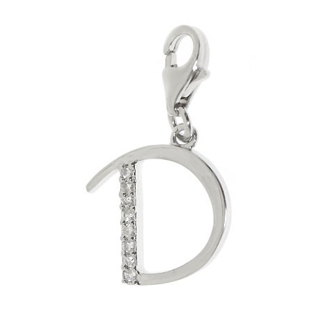 COLGANTE CHARM LETRA "D" C373