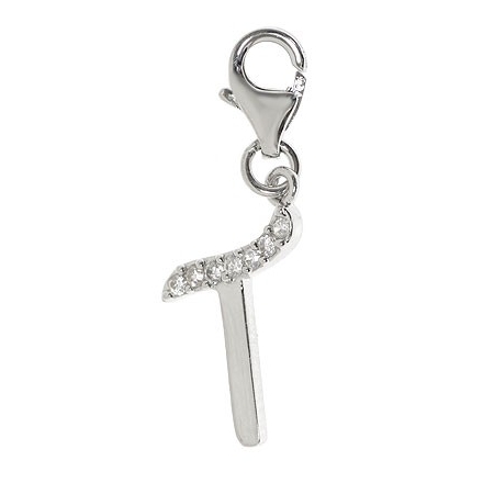 COLGANTE CHARM LETRA "T" C386