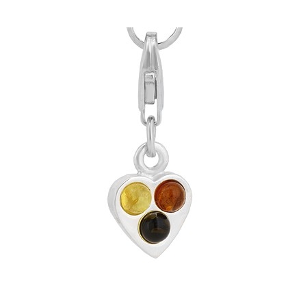 COLGANTE PARA PULSERA CORAZON Y AMAR CH108