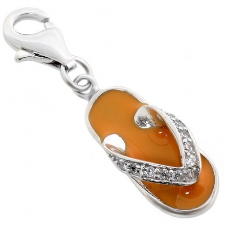 COLGANTE CHARM CHANCLA ESMALTE CH116