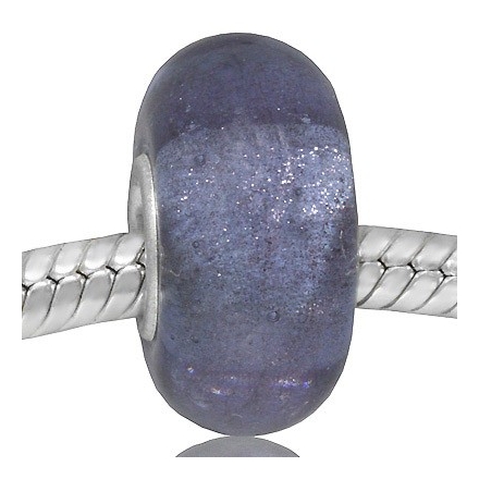 ABALORIO PLATA CRISTAL DE MURANO MUP71
