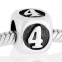 ABALORIOS CIFRA "4" PAP711