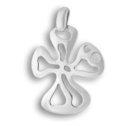 COLGANTE DE PLATA FLOR 172259