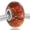 ABALORIO PIEDRA NATURAL NARANJA PAP728
