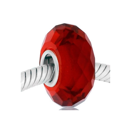 CRISTAL TALLADO fino color rojo