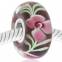 Murano marron flores MUP057