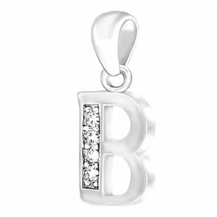 "B" Letra de plata CL05
