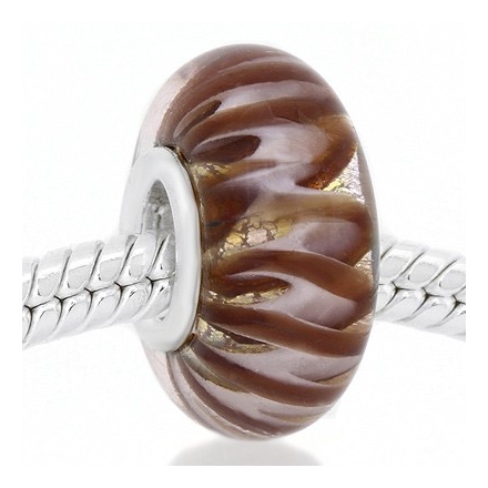 -ABALORIOS PLATA CRISTAL DE MURANO MUP44