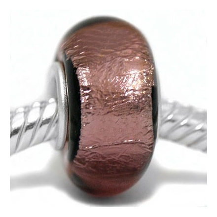 -ABALORIOS PLATA CRISTAL DE MURANO MUP58