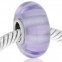 Cristal de Murano morado palido