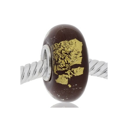 -ABALORIOS PLATA CRISTAL DE MURANO MUP68