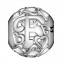 ABALORIOS Letra "F" PAP231
