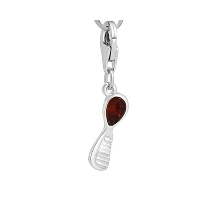 COLGANTE PARA PULSERA CHARM PEINE CON AMBAR CH64