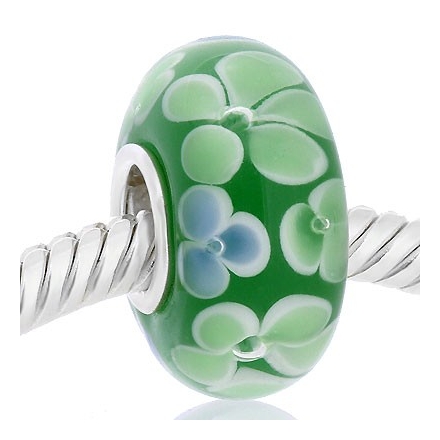 ABALORIOS PLATA CRISTAL DE MURANO MUP85