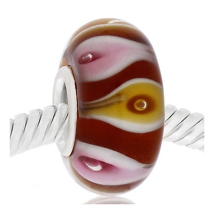 ABALORIOS PLATA CRISTAL DE MURANO MUP109