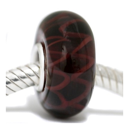 ABALORIOS PLATA CRISTAL DE MURANO MUP111