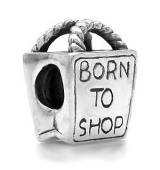 Abalorio bolso born to shop