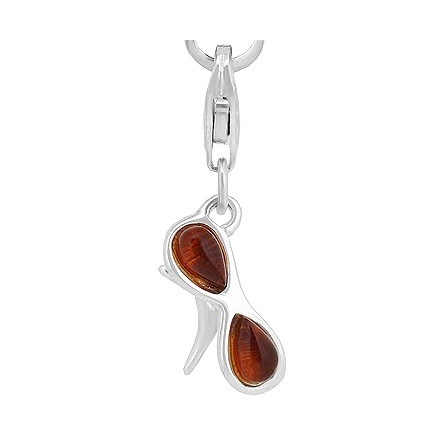 COLGANTE PARA PULSERA GAFAS CON AMBAR CH72