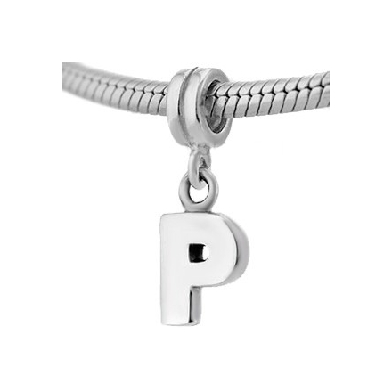 ABALORIOS COLGANTE Letra "P" PAP461