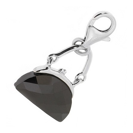 COLGANTE CHARM BOLSO NEGRO C310
