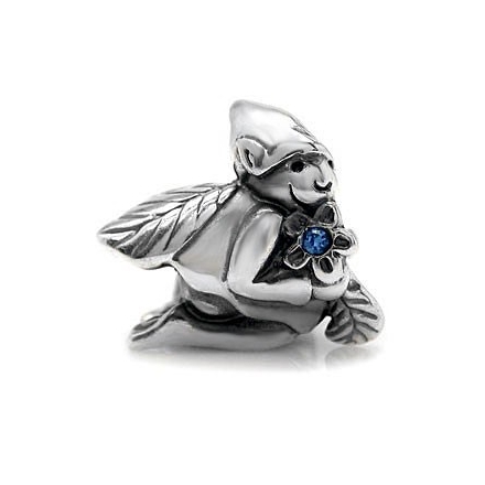 ABALORIOS DUENDE CON PIEDRA AZUL PAP86